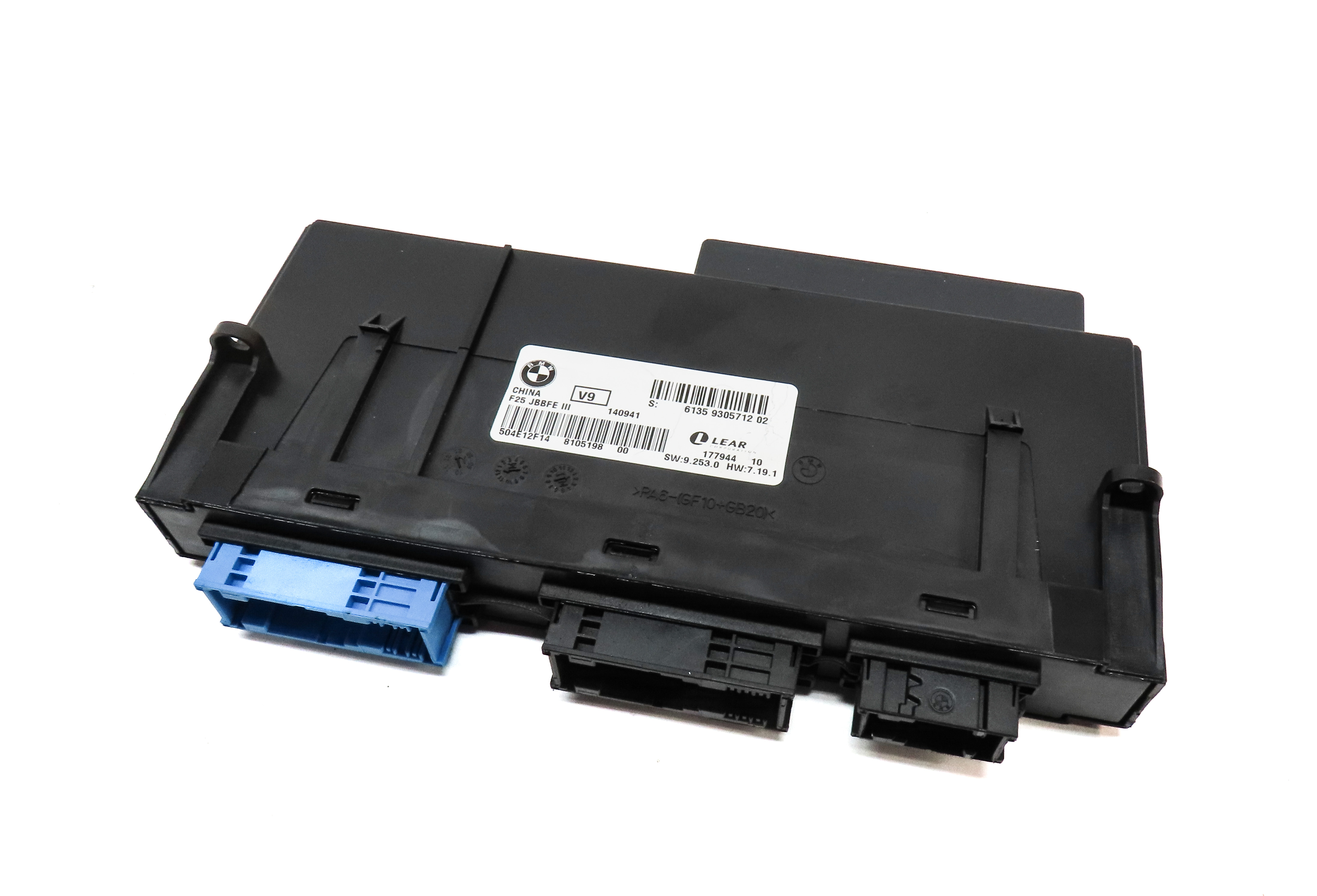 2011-2014 BMW X3 (F25) MAIN PRIMARY BODY CONTROL MODULE COMPUTER — exact item pictured